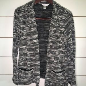 Christopher & Blanks Black and White Blazer Sm.